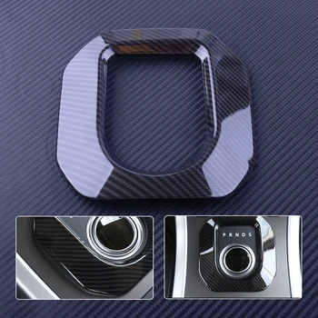 

Carbon Fiber Car Gear Shift Frame Position Panel Decorative Cover Trim Sticker Fit for Range Rover Evoque 2014 - 2017 2018