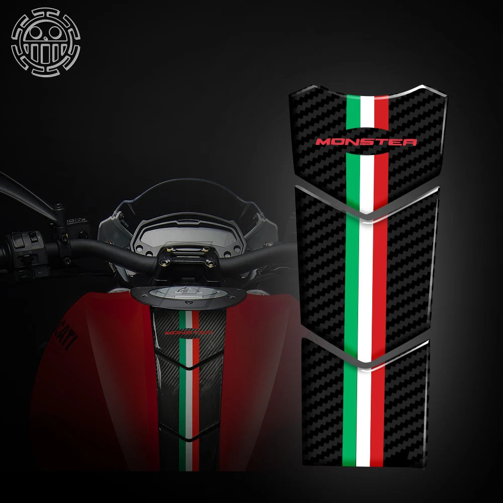 

Spain Italy Russia Flag Limited Edition Motorcycle stickersTank Decal Sticker Case for Aprilia Ducati MONSTER Duke Benelli Vespa