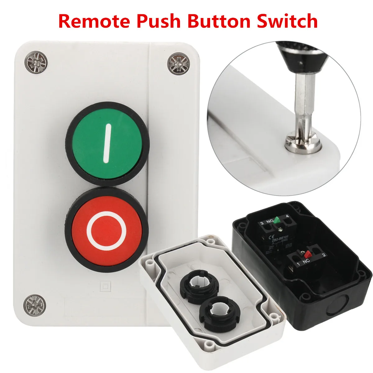 

Push Button Station Switch Arrows up/down arrow Type Control Station Remote Start Stop Motor Solenoid IP55 New Button Box