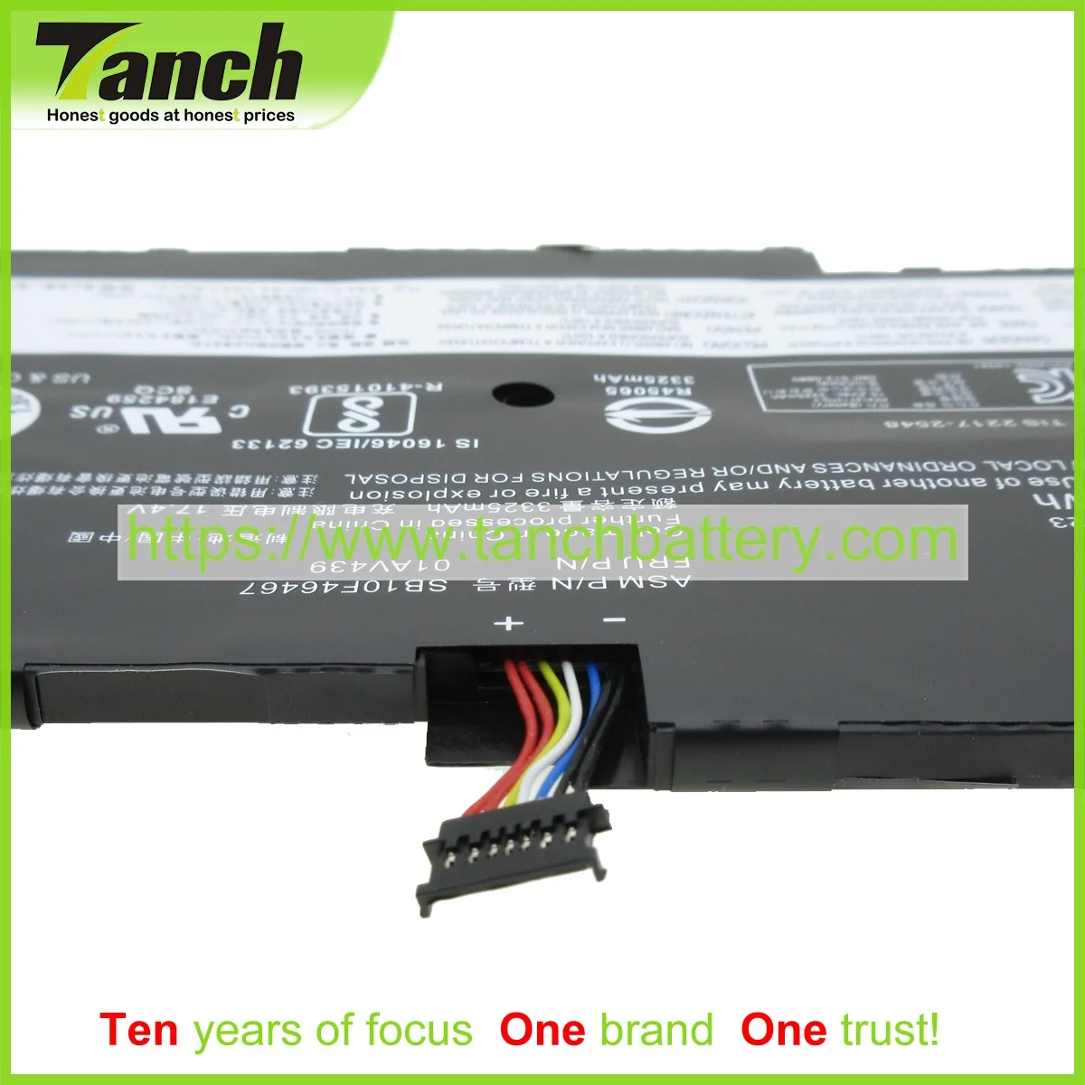 Аккумуляторы Tanch для ноутбуков LENOVO 01AV410 01AV441 SB10K97566 01AV440 4ICP4/48/123 SB10F46467 SB10F46466 01AV444 15 2 в