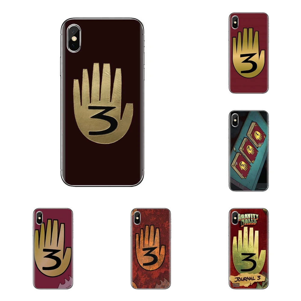 

For Samsung Galaxy A3 A5 A7 A9 A8 Star A6 Plus 2018 2015 2016 2017 gravity falls book Pattern Soft Transparent Shell Covers