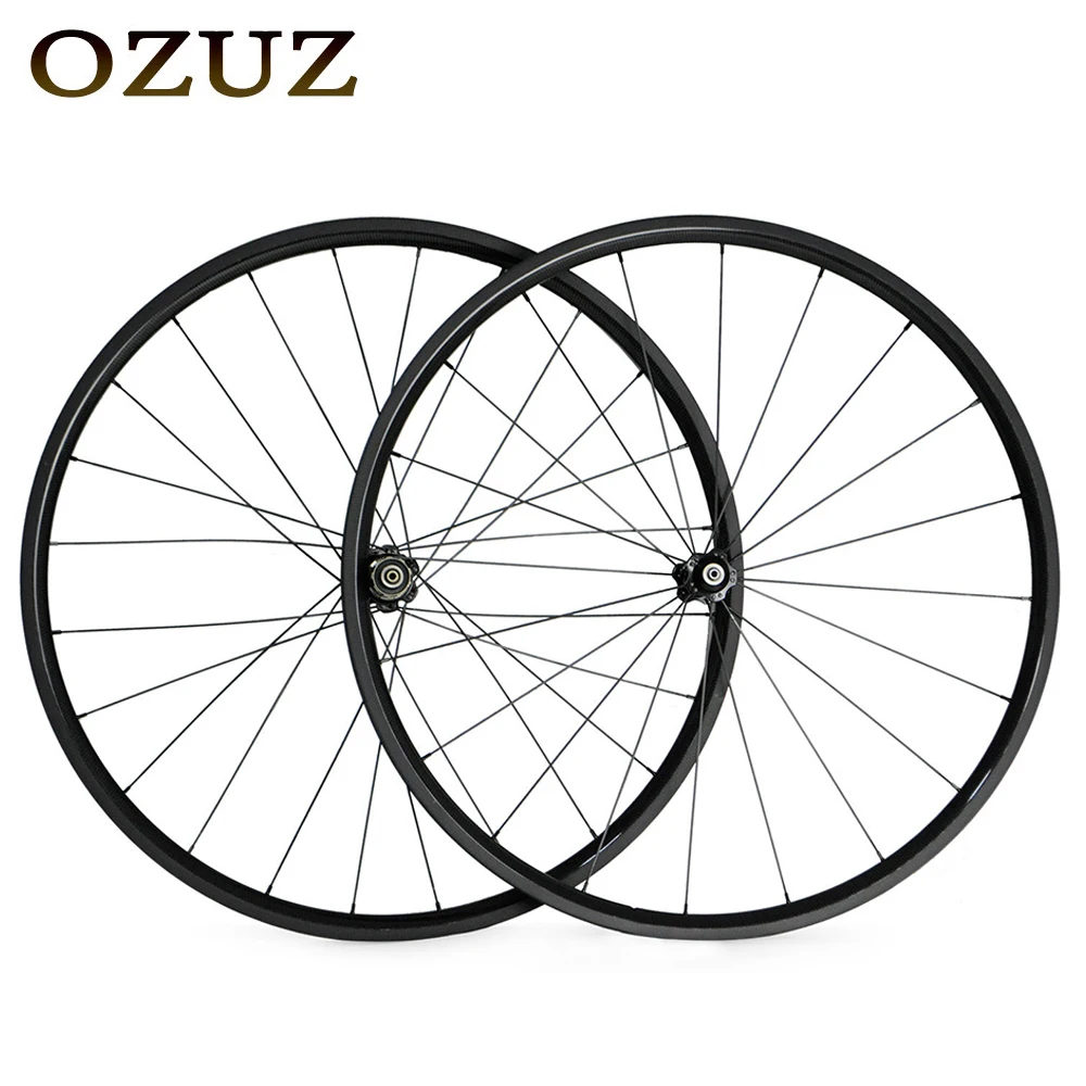 

OZUZ Standard Wheels Novatec A271SB/F372SB 24mm Carbon Wheel 23mm Wide700c 3K Matte Carbon Road Wheels Clincher