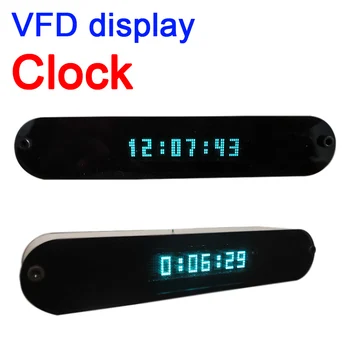Wyświetlacz zegara VFD ds3231 czas cyfrowy zegar LED kreatywny zegar na blat ekran próżniowy fluorescencyjny ekran USB Power tanie i dobre opinie DYKBmetered NONE CN (pochodzenie) BRAK ZASILANIA