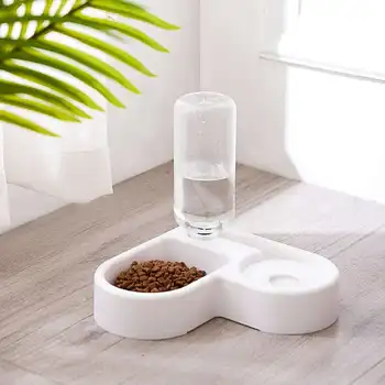 

Cat Bowl Dog Water Feeder Bowl Heart Shape Cat Drinking Fountain Food Dish Pet Bowl Goods