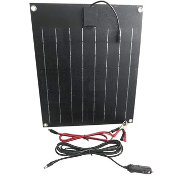 

Newly solar panel 20W 12V sunpower flexible solar panel monocrystalline solar cell battery charger 22w