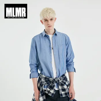 

JackJones Men's MLMR 100% Cotton Letter Print Buttoned Long-sleeved Shirt Style| 219105536