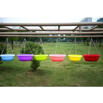 

5 Set Flower Pot Chic Versatile Nice Durable Storage Organizer Wall Hanging Plant Pot Hanging Basket Decor