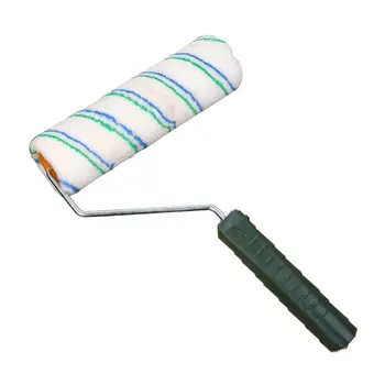 

Portable Wall Paint Roller Brush Painting Brush Tool No Dead Angle With Anti-slip Handle Household Hotel Tool Sets