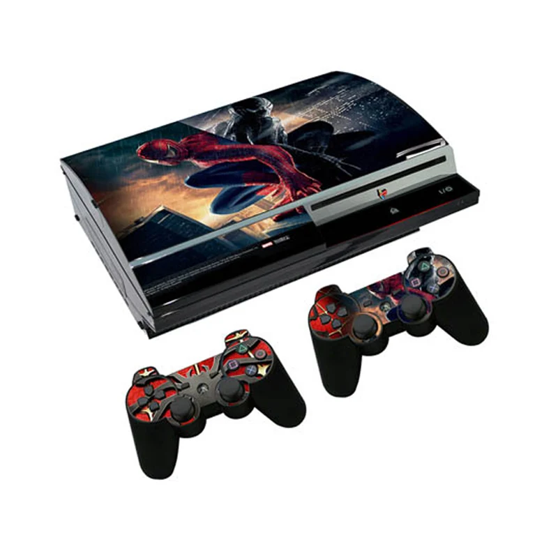 1 Виниловая наклейка Кожа Наклейка для PS3 наклейка на консоль+ 2 шт наклейки на регулятор для PS3 протектор стикер s - Цвет: 1