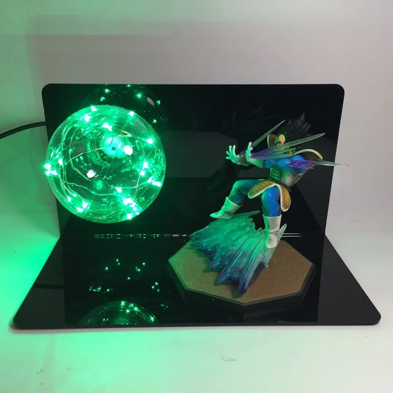 Аниме Dragon Ball Sun Wukong Garage Kit Креативный светодиодный светильник Настольная лампа для защиты глаз светящаяся игрушка креативный Сияющий