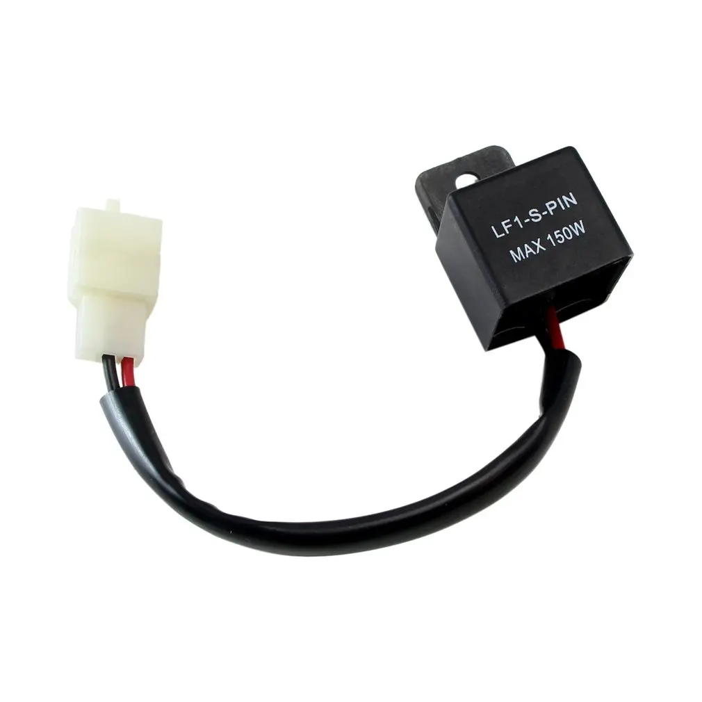 12V 2-контактный мотоцикл электронный светодиодный проблесковый маячок реле 150W светодиодный Сигнальные лампы светодиодный индикатор поворота проблесковый мигающий реле