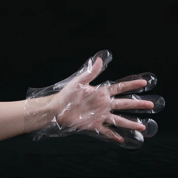 

Disposable Gloves Thickened Children Food Grade Material Transparent Plastic Film Protect Your Hands