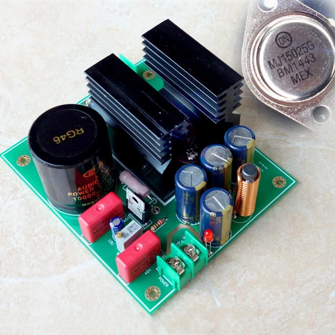 

2-10A Gold Seal Linear High Current Regulated Power Supply Board Low Noise High Stability