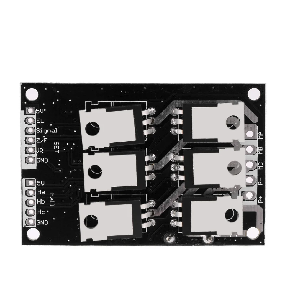 DC 12V 36V 500W Бесщеточный контроллер двигателя Холла сбалансированная плата