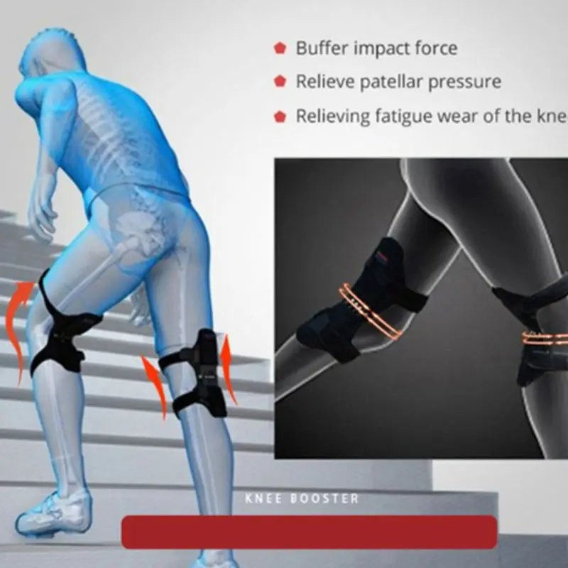 Elder Sport дышащий наколенник Booster облегчение боли сила пружины