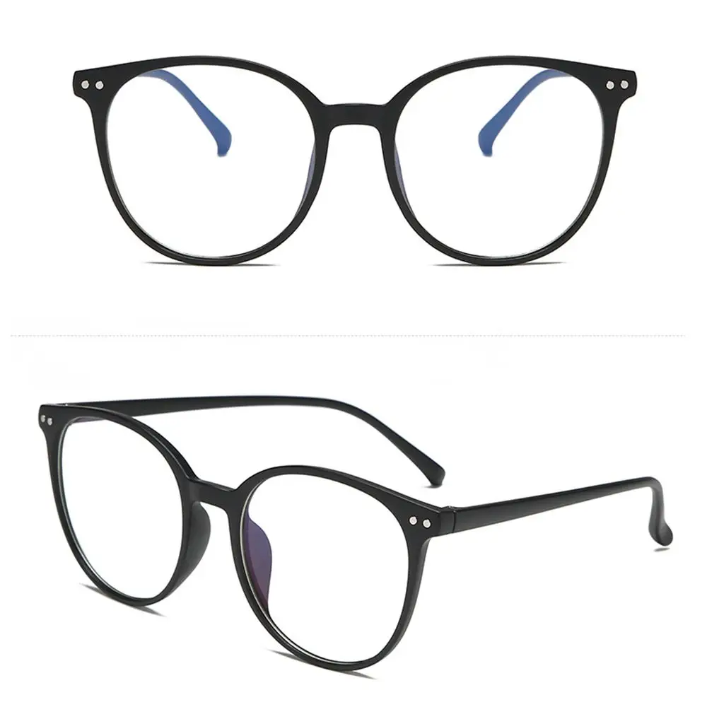 Vintage Fashion Oversized Transparent Frame Blue Light Blocking Glasses Anti Blue Light Office Computer Goggles Unisex Eyewear anti blue light glasses