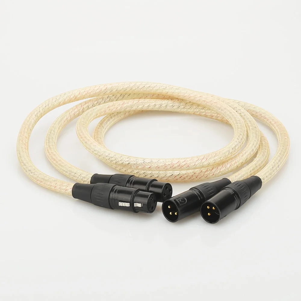 Audiocrast Reference Xlr Balanced Connector Interconnect Cable With