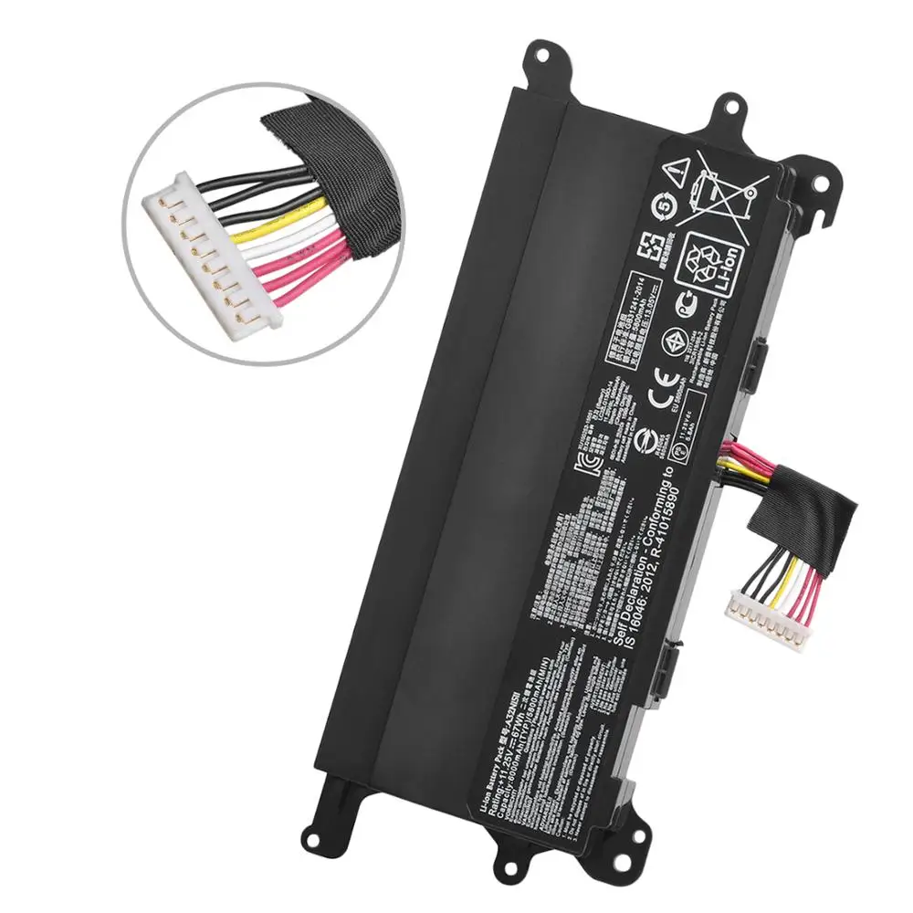 6000mAh 67Wh A32N1511 Laptop Battery for Asus ROG G752 G752VL