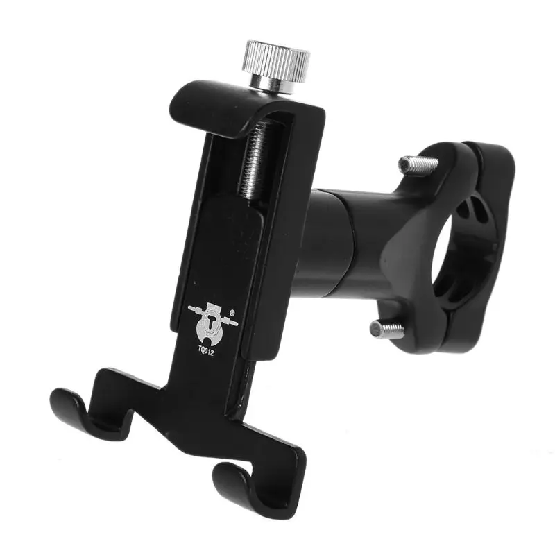 360 Rotate Motorcycle Bike Motorbike Handlebar 4.3-7 inch Cellphone Mount Holder - Цвет: Черный