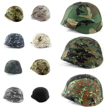 

Cotton Camouflage Helmet Cover Outdoor Tactical Camouflage Helmet Cover Breathable