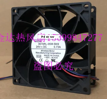 

For NMB-MAT 3615RL-05W-B49 EQ2 EQ3 DC 24V 0.73A 90X90X38mm Server Cooling Fan
