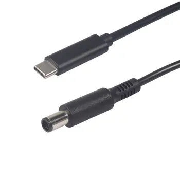 

Type-C Male Converter Cord DC 20V 7.4 5.0MM For Dell Power Plug PD To Usb 3.1 Type C Usb-C Charge Cable