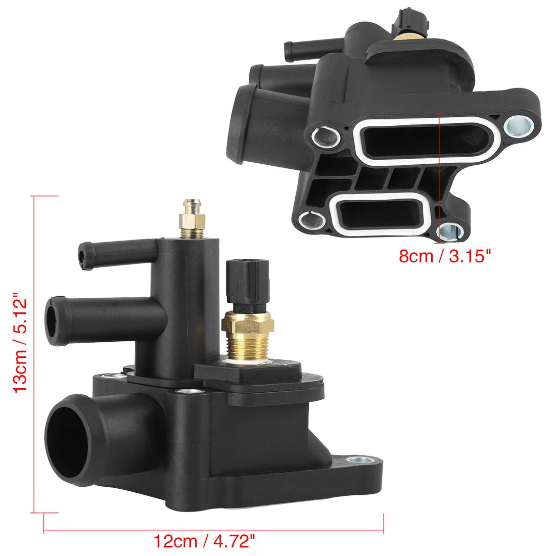 X Autohaux Car Vehicle Thermostat Housing 4792630AA for 2001-2006 Chrysler Sebring Cooling