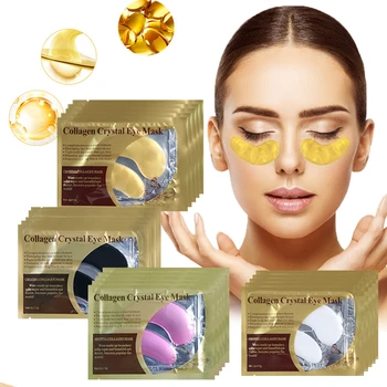 

Collagen Eye Mask Eye Patches Moisturizer Sleeping Mask Gel Pad Anti Puffiness Dark Circles Removal Anti Wrinkle Aging Eye Masks
