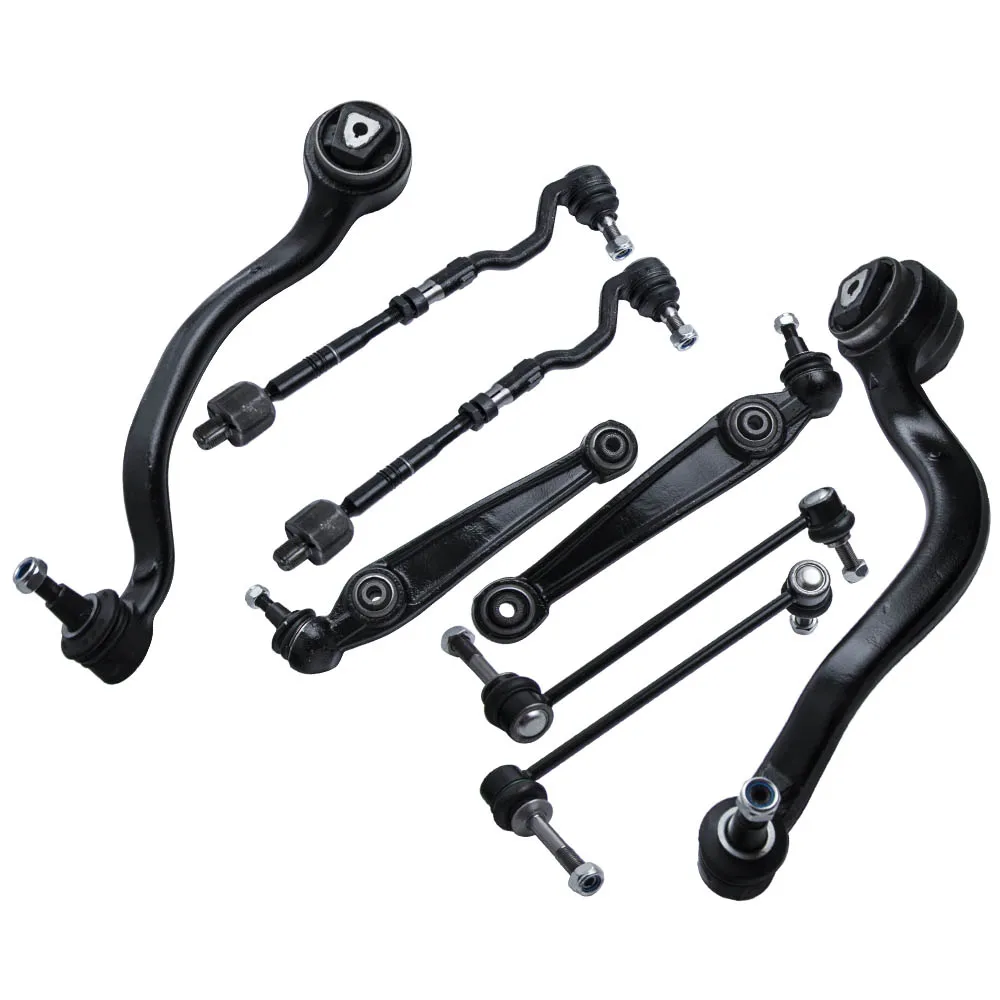 8x Front Lower Suspension Kit Wishbone Control Arms For BMW X5 X6 E70