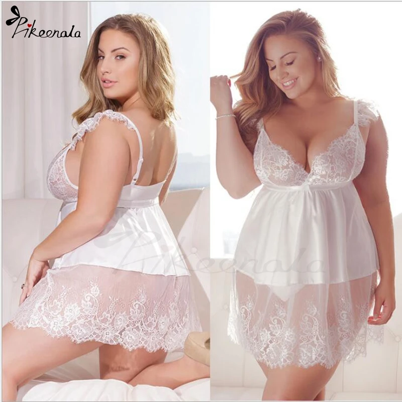 Женское сексуальное кружевное нижнее Белье 5XL размера плюс сексуальные порно