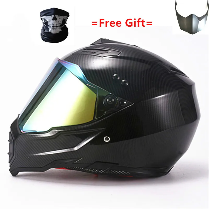 ABS material Professional Motocross Helmets Off Road Motorcycle Motocicleta Capacete Casco Cross Helmet motorcycle helmet dot capacete de mot - Цвет: ABS material