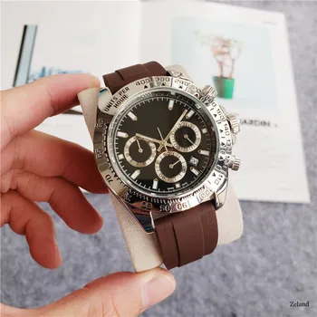 

Luxury Men's RLX high Quality Machine Ring Watch Men's Top Brand Watch Chronograph Daytona Stopwatch Fashion Gift Montre Homme