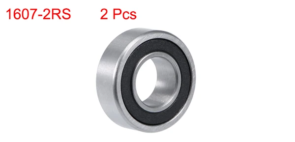 uxcell 1/4" 1/2" 3/8" 9/16" Deep Groove Ball Bearing Shield Sealed Chrome Steel Bearings Rolling Bearings for Micro Motor