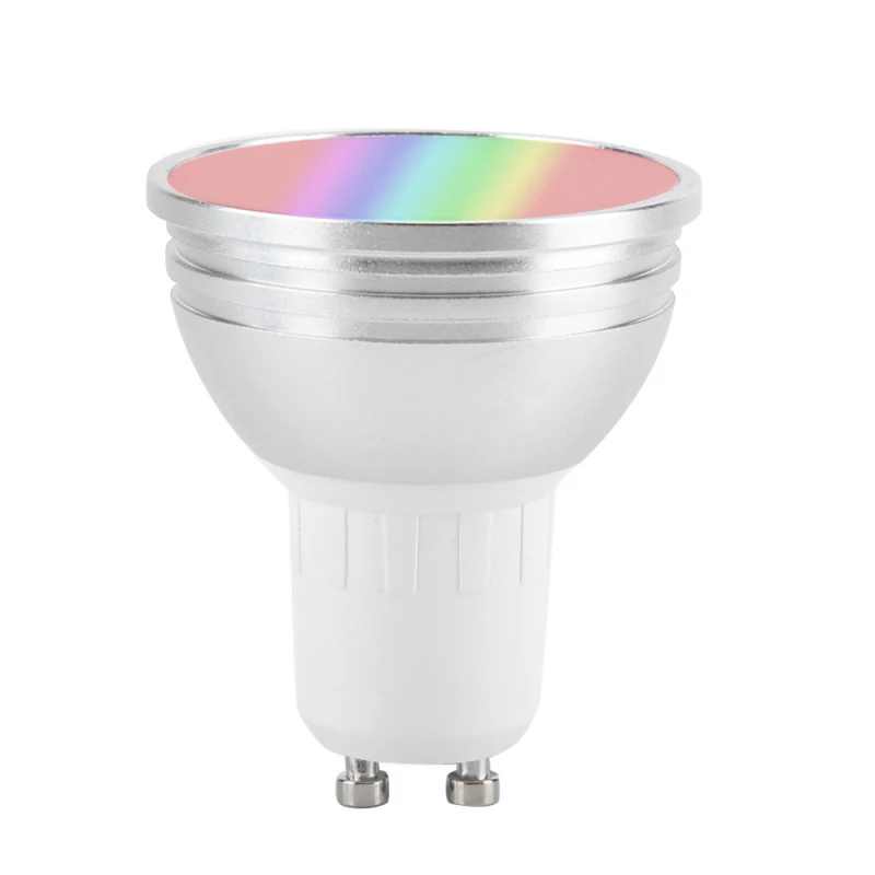 Smart Home Wifi LED Light cup GU10/E27/GU5.3/B22 Tuya / Smart Life RGBW 6W Dimmable Light Bulb Compatible with Alexa Google Home