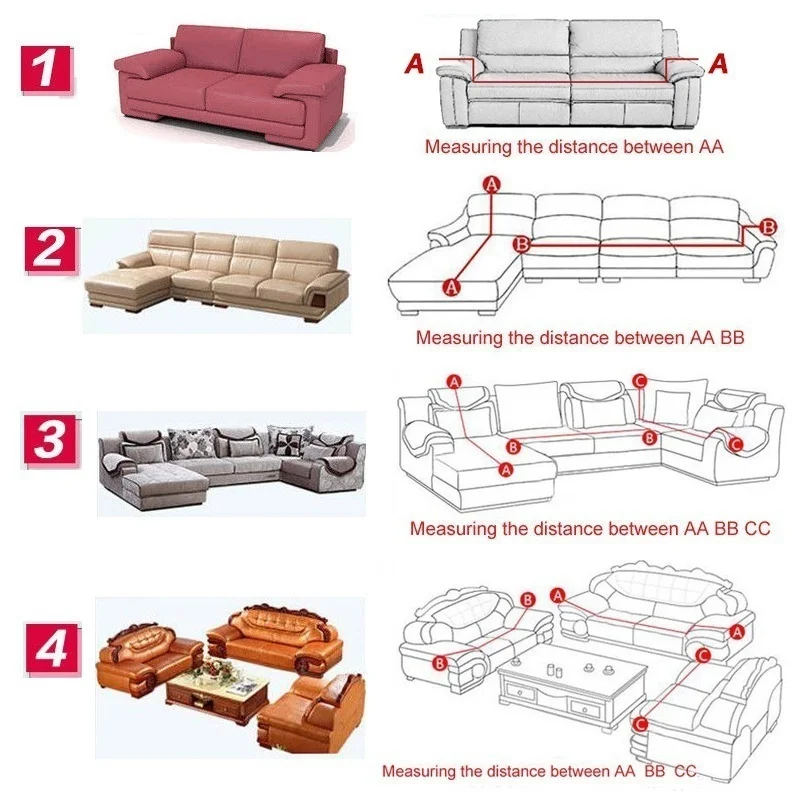 1-4 Seaters модные однотонные реклайнер диван Чехлы мягкие эластичные мягкие чехлы Защита для дивана