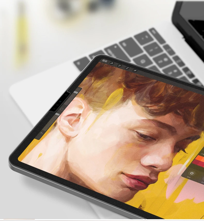 Защитное стекло как матовая пленка для Apple iPad pro 12,9 iPad pro бумага как протектор экрана