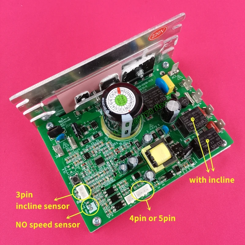 Original Controller Motherboard for Treadmill PCB-ZYXK9-1010B-V1.3