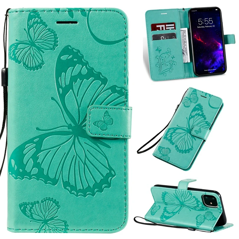 Xiaomi Mi Redmi Note 4 4X 9 6 7 6A 8 8A 9 10 Lite Pro A1 A2 A3 Note8Pro Wallet Flip Butterfly Leather Case Book Cover For phone case leather phone case leather wallet case leather case
