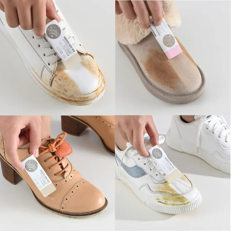 Mini Portable Cleaning Eraser Shoe Stain Tool Suede Sheepskin Scrub Leather Cleaner Sports Skin New | Дом и сад