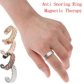 

Anti Snore Ring Magnetic Therapy Acupressure Treatment Against Snoring Device Snore Stopper Finger Ring Sleeping Aid