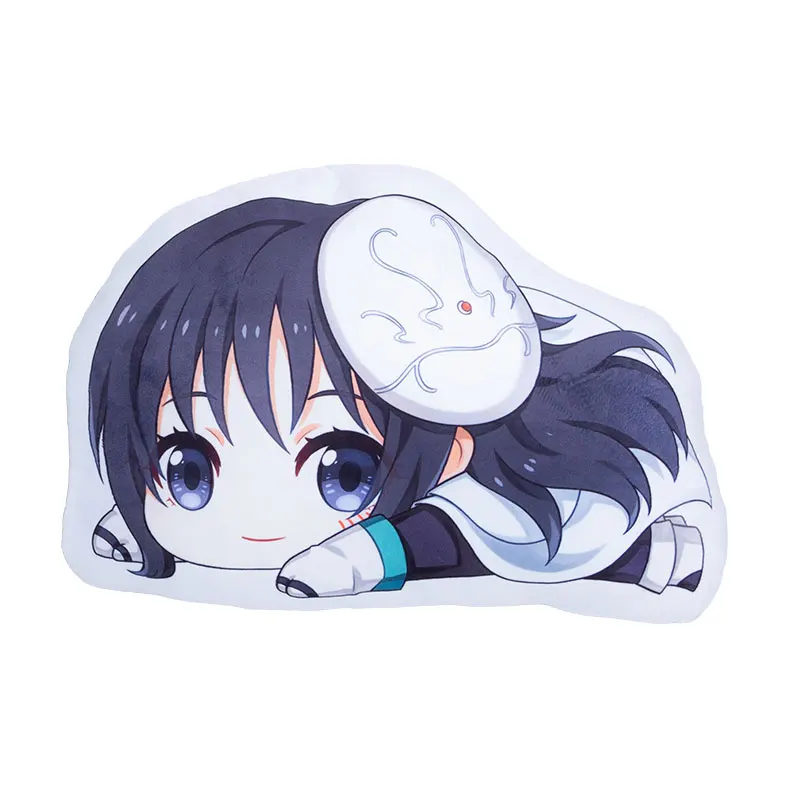 b Японское аниме Tensei shitara Slime Datta Ken rimura Tempest Косплей Кукла Мягкая Плюшевая набивная подушка для игрушек Рождественская Подушка подарок Горячая - Цвет: b