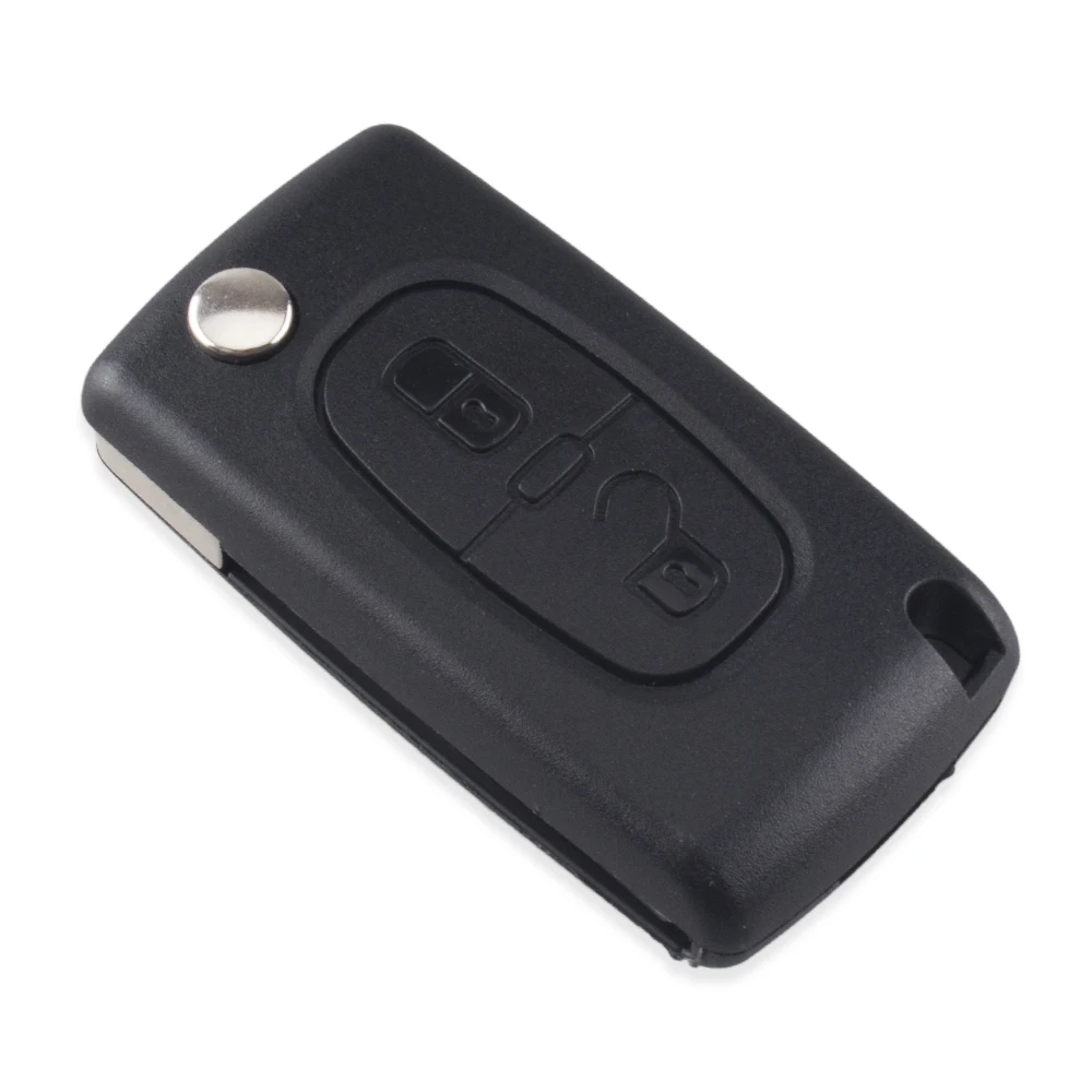 Раскладной чехол KEYYOU для Peugeot 207 307 308 407 807 2 кнопки|key button|buttons buttonscase key peugeote |