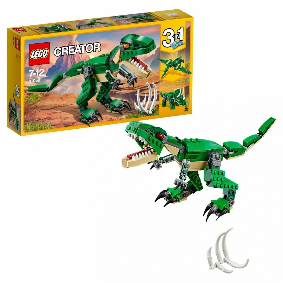 Конструктор LEGO Creator Грозный динозавр (31058) | Игрушки и хобби