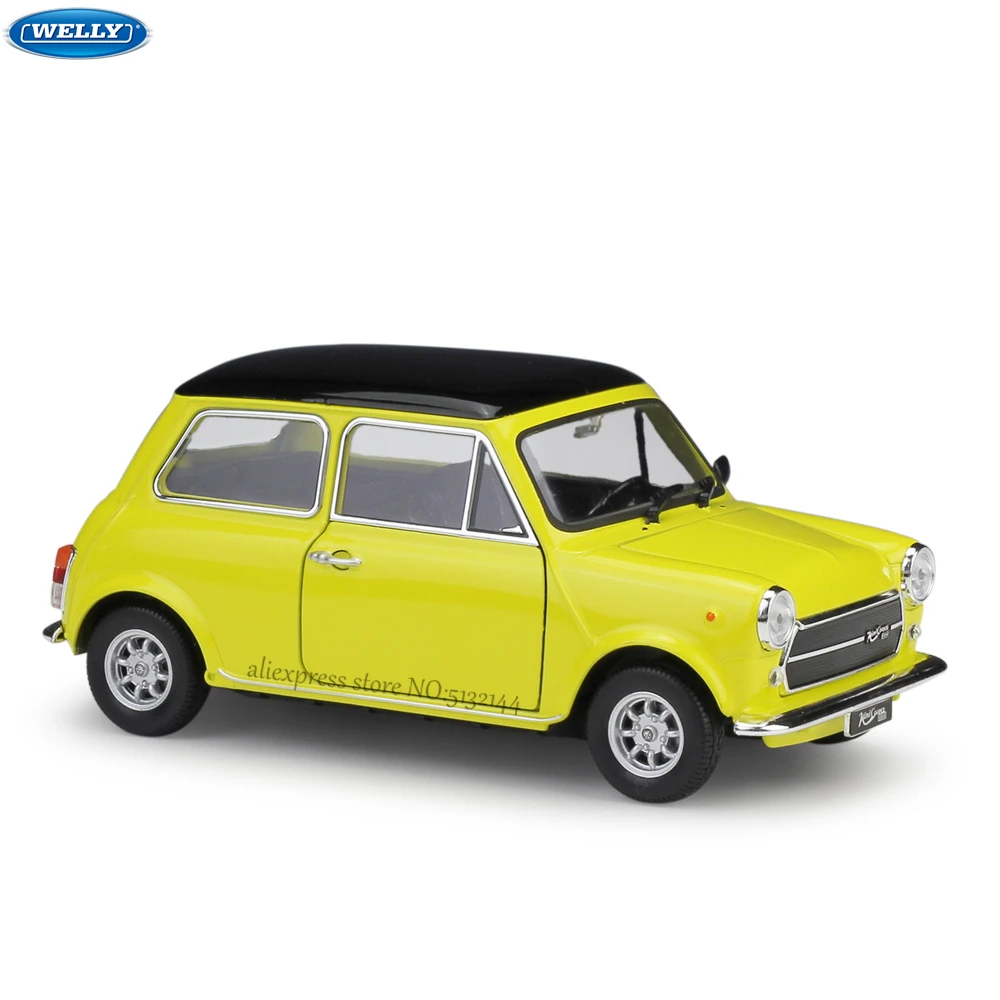 WELLY 1:24 MINI COOPER 1300 автомобиль спортивный автомобиль имитация сплава Модель автомобиля ремесла украшение Коллекция игрушек инструменты подарок