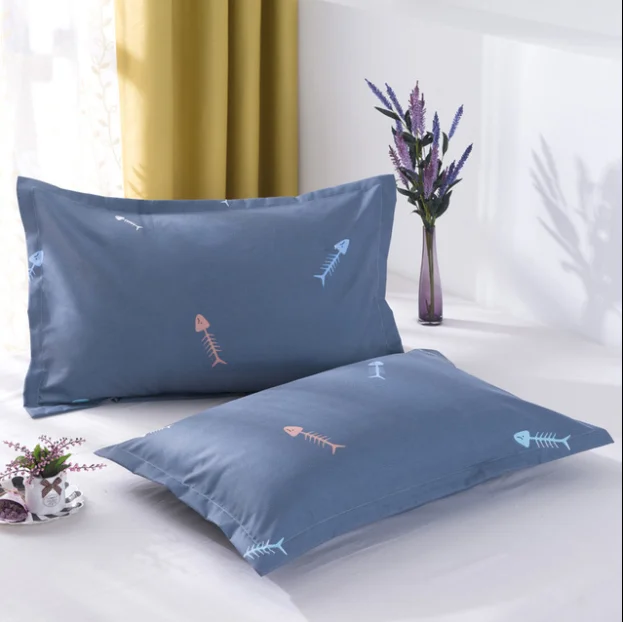 mylb Pillow Cases Solid Color Polyester Pillowcases Brief Style Pillow Case Cover 1 Piece 48cm*74cm - Цвет: 5