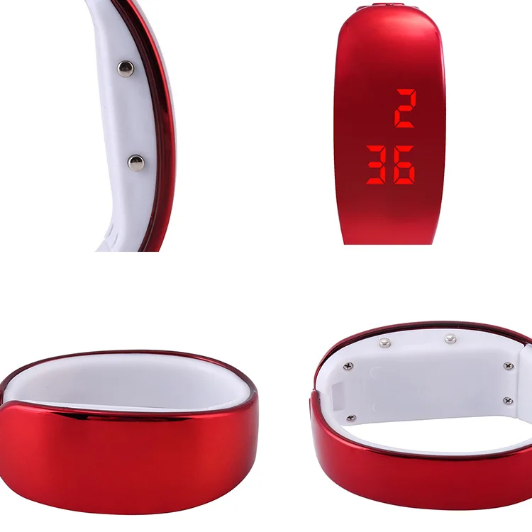 

AliExpress New Style Plastic Sports Watch Creative Men And Women LED Electronic Watch