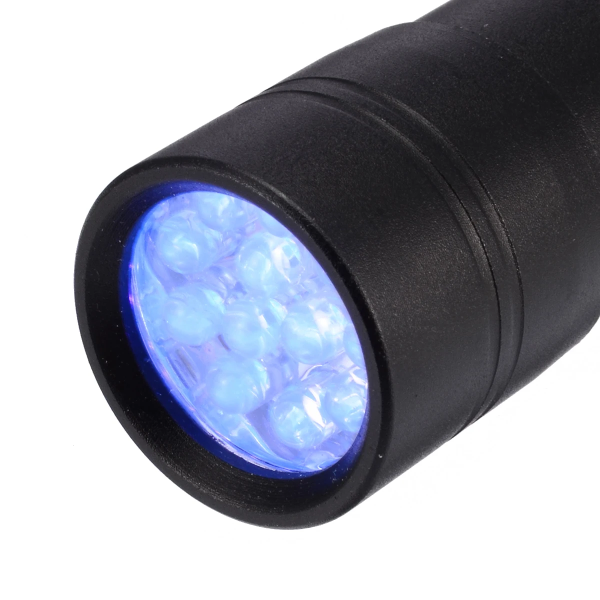Профессиональный светодиодный черный УФ-фонарик на батарейках, Ультраяркий фонарь, отличительный инструмент, высококачественный УФ-фонарь