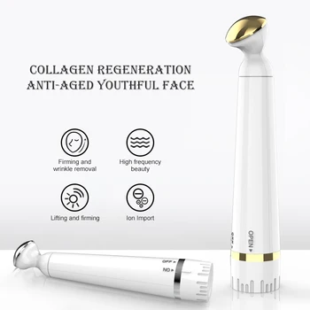 Electric Vibration Eye Massage Dark Circle Puffiness Removing Skin Rejuvenation Beauty Massage Portable Pen Eliminate Eye Bag 2