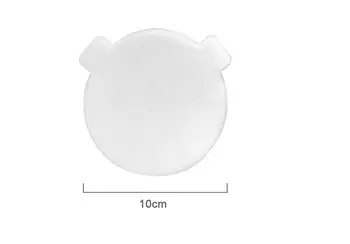 

10/20 / 50Pcs Home Tools Disposable Commodity Pad Isolation Filter Cotton Non-Reusable Solid White Filter Cotton Isolation Pad