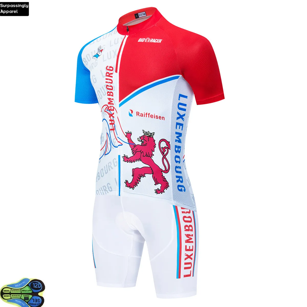 Мужской костюм для триатлона Профессиональный велосипедный белая одежда